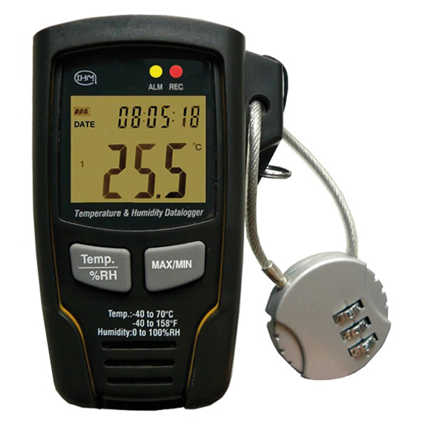 Thermomètre / hygromètre digital noir, EQUATION