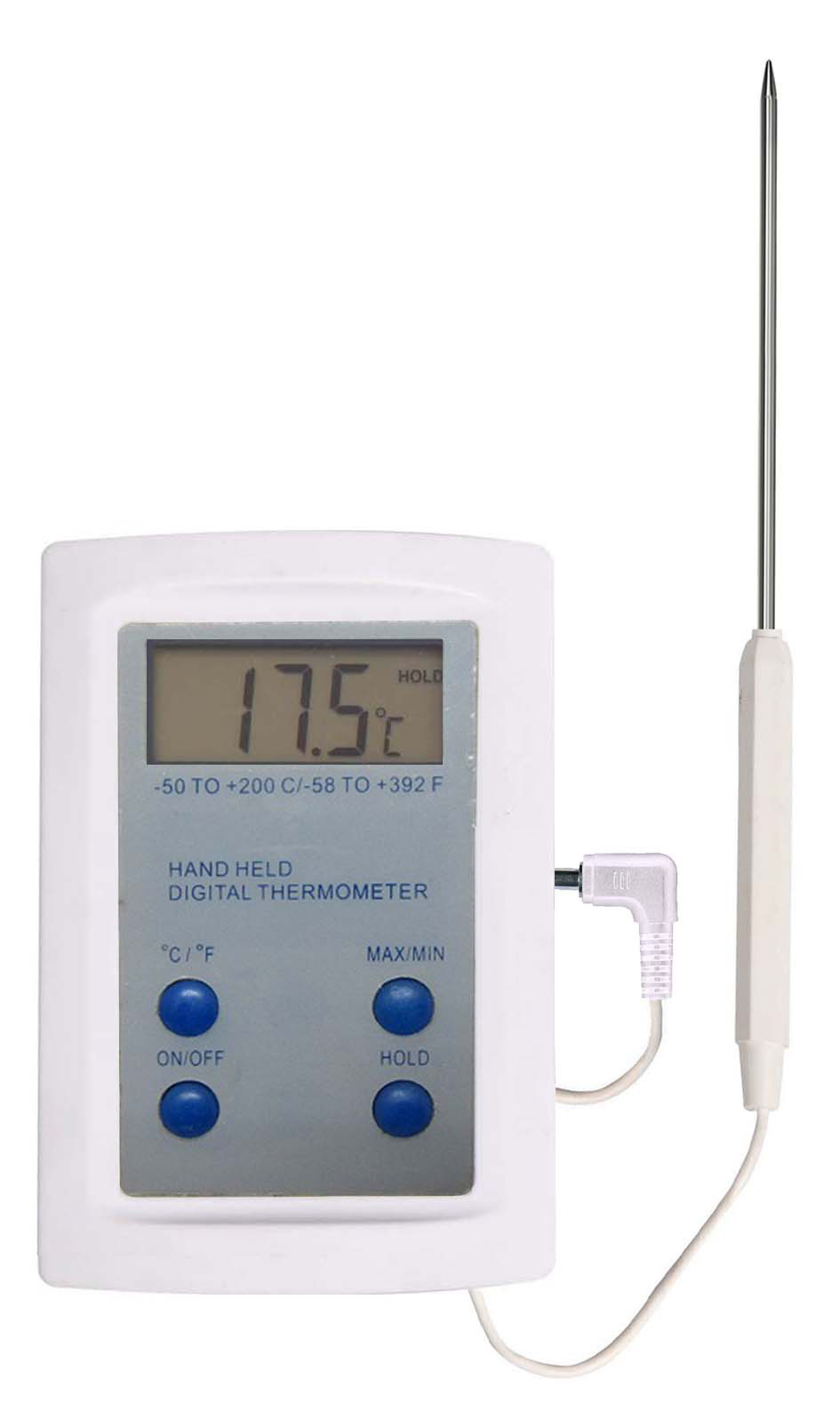 Thermomètre digital, sonde spéciale four