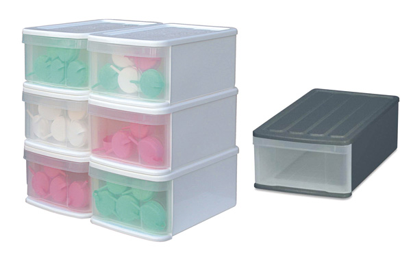 XUEHONG001 18 Tiroirs Plastique Stockage Cabinet Boîte À Outils