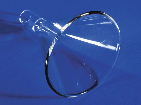 Entonnoir de filtration Pyrex™ en verre Büchner de 30 mm de diamètre:  Funnels and Filtration Microbilles, bouchons et verreries spécialisées