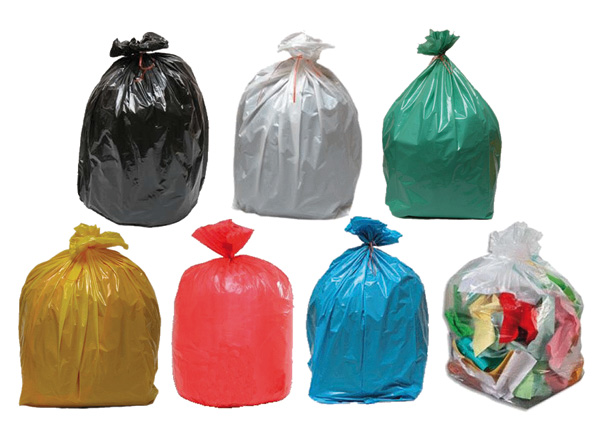 Sacs poubelles polyéthylène basse ou haute densité - Sacs déchets /  autoclave et fermetures - Hygiène - Sécurité - Matériel de laboratoire