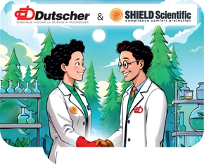 Dutscher & Shield Scientific - Eco-responsible protection